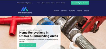 calgary web design for renovator